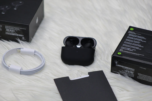 Apple AirPods Pro 2nd Gen Matte black With ANC + Free Case