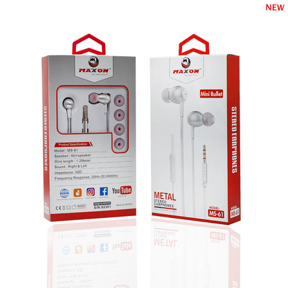 Maxon Ms-61 Stereo Handsfree